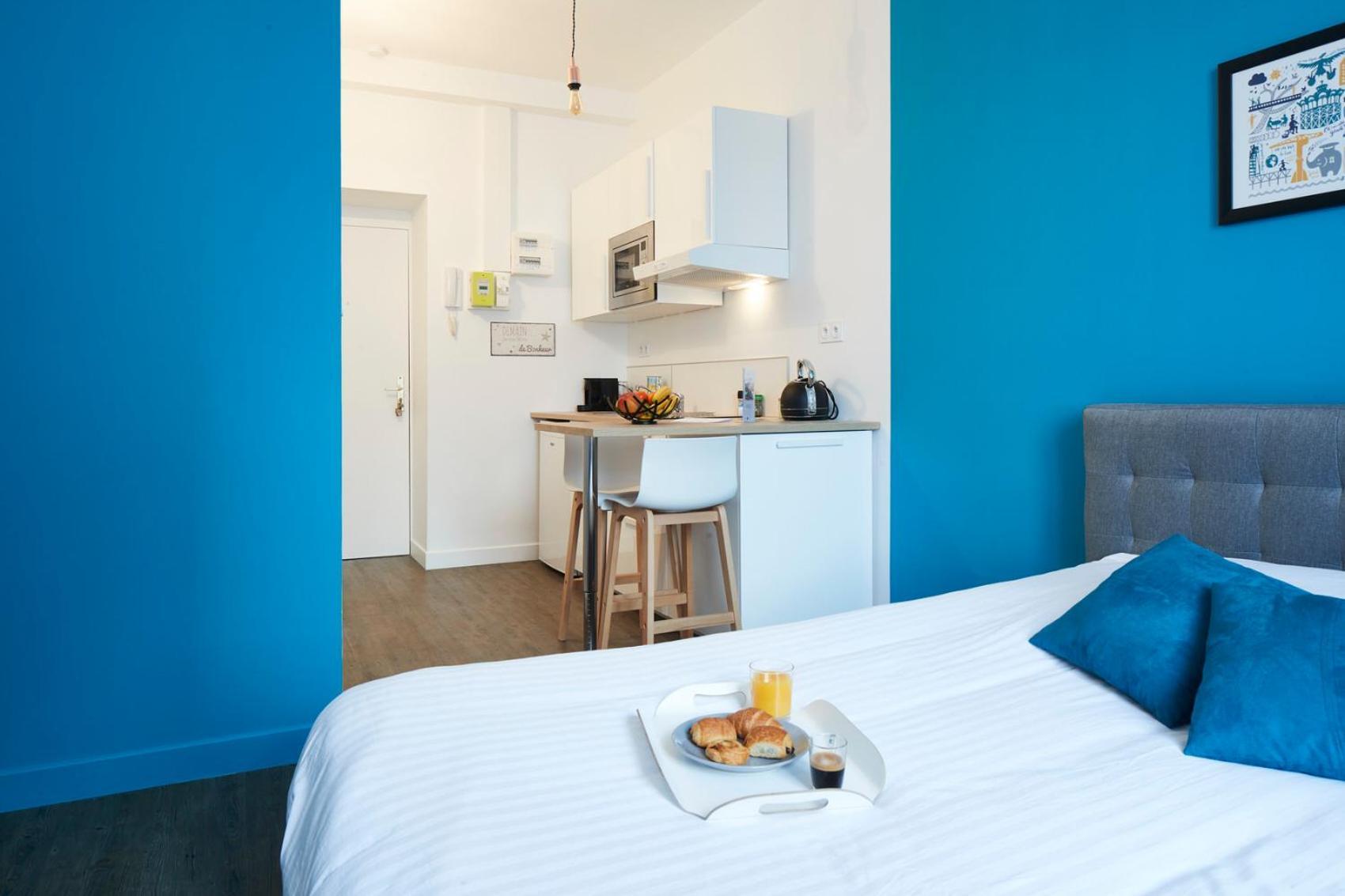 Le Bleu Nantais Leilighet Nantes Eksteriør bilde