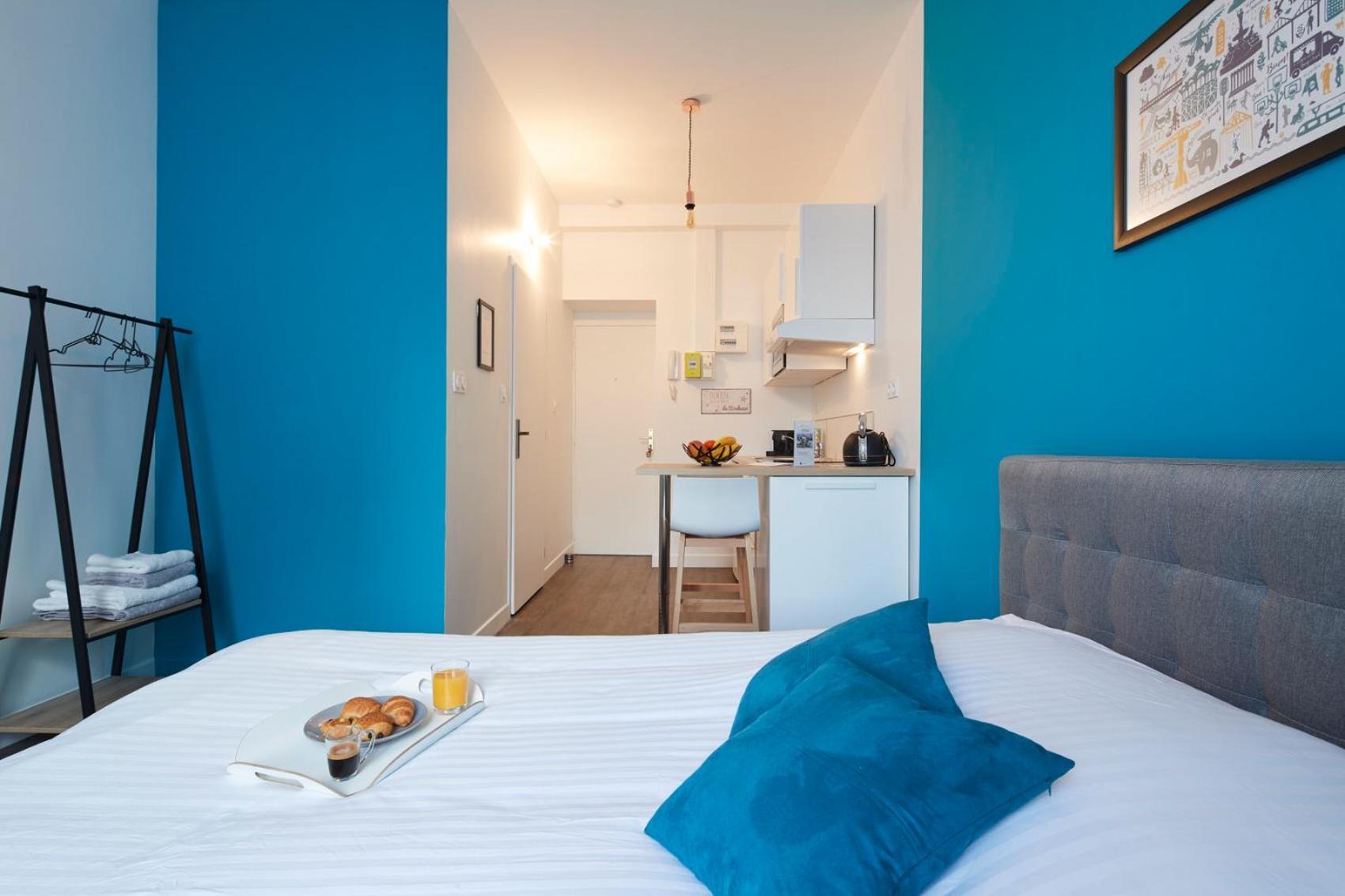 Le Bleu Nantais Leilighet Nantes Eksteriør bilde